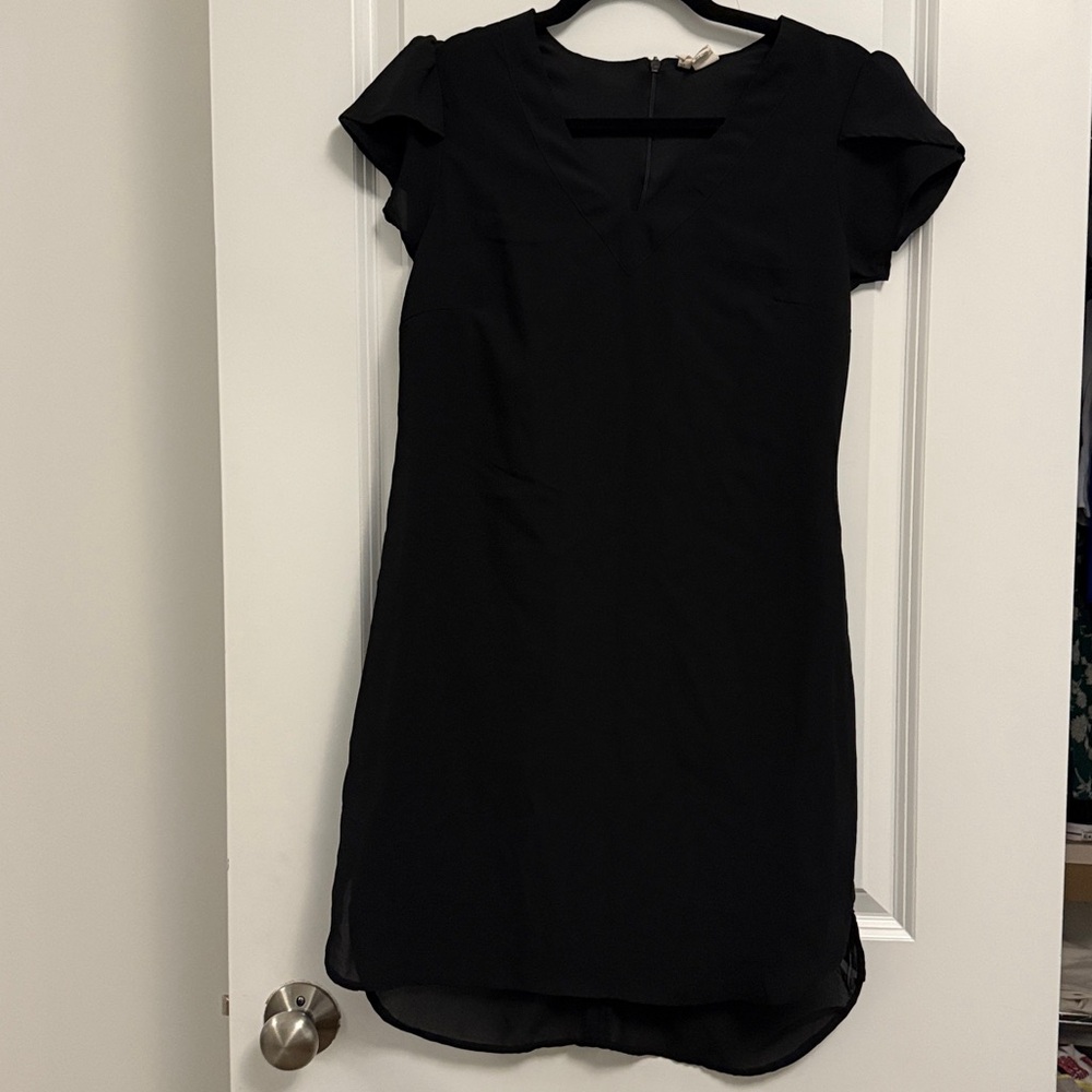 Japna Black Blue Mini Dress